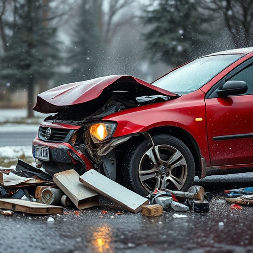 car crash damage
