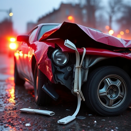 car crash damage