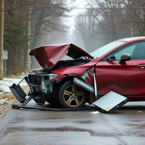 car crash damage