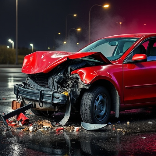 car crash damage
