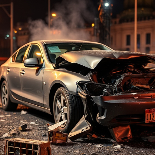 car crash damage