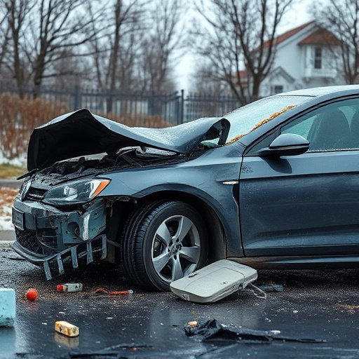 car crash damage