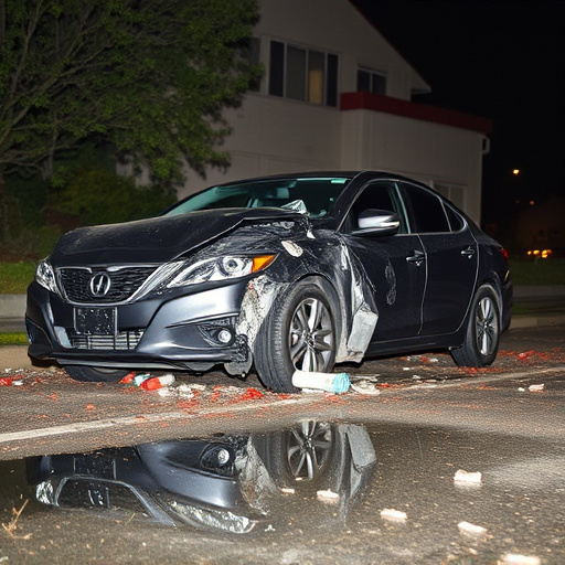 car crash damage
