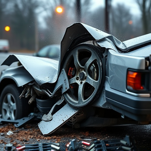car crash damage