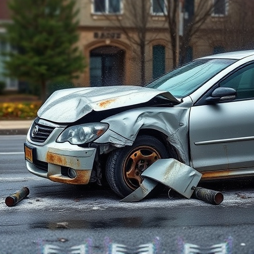 car crash damage