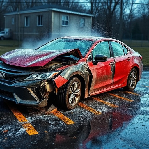 car crash damage
