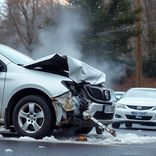 car crash damage