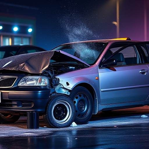 car crash damage
