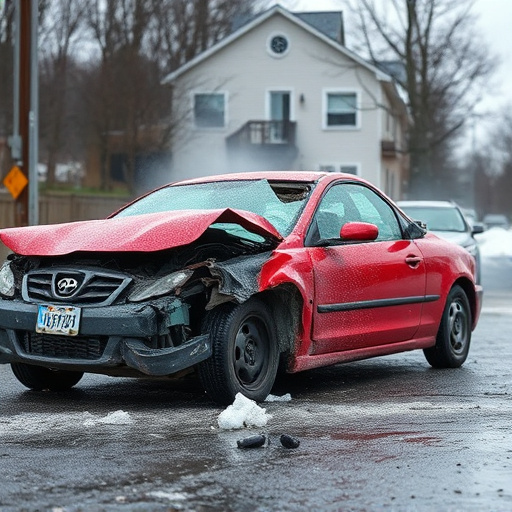 car crash damage