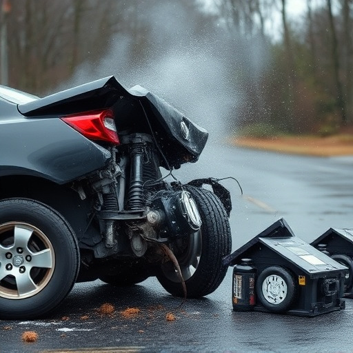 car crash damage