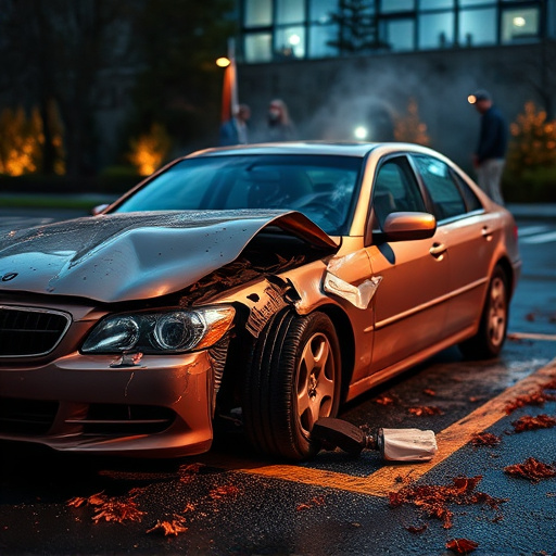 car crash damage