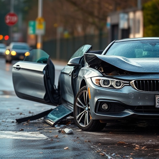 car crash damage