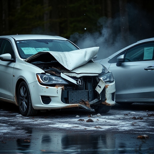 car crash damage