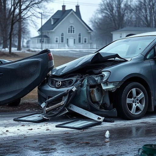 car crash damage