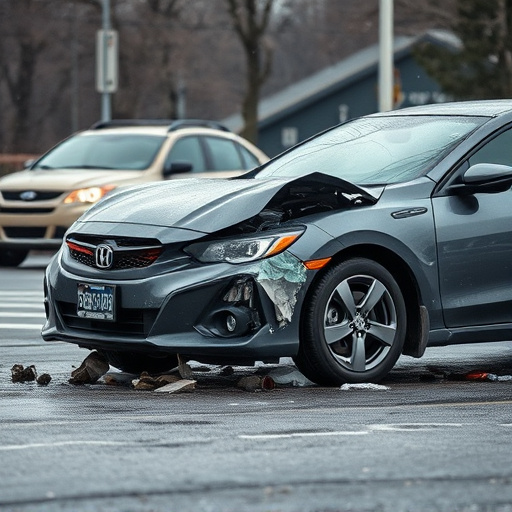 car crash damage
