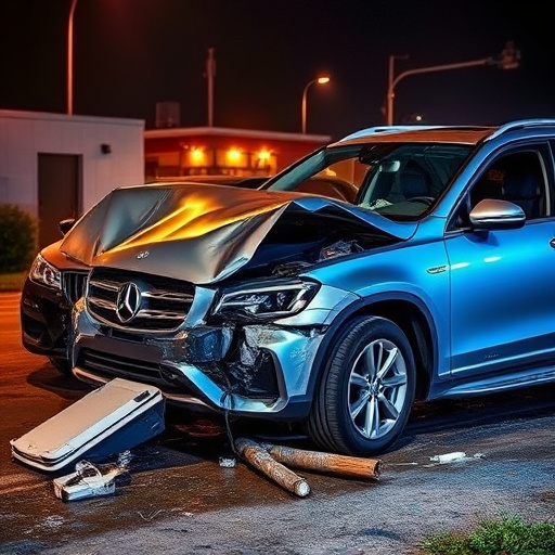 car crash damage
