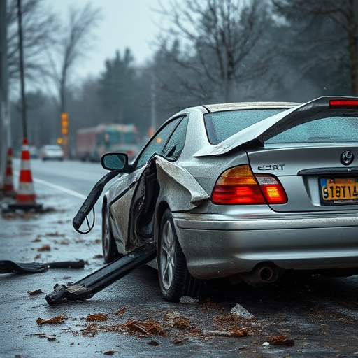 car crash damage