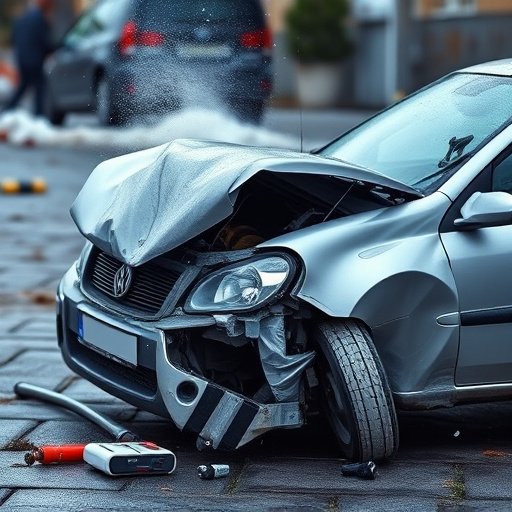 car crash damage