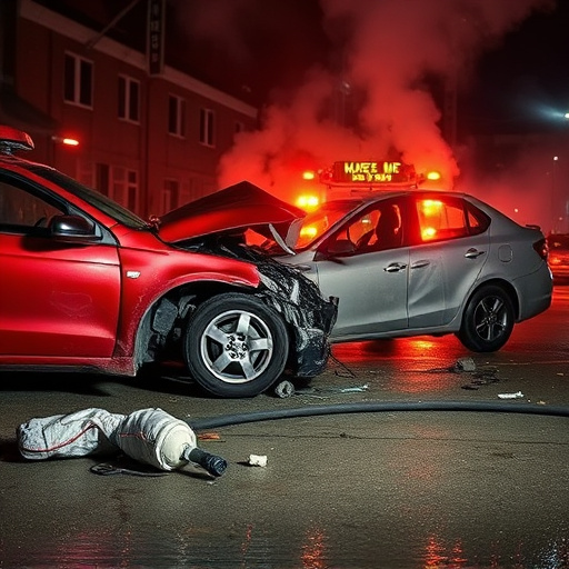car crash damage