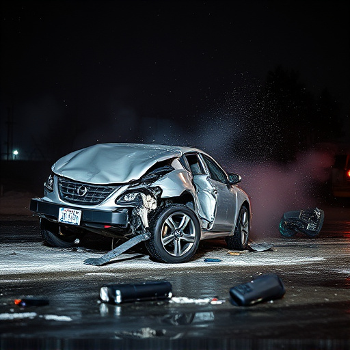 car crash damage