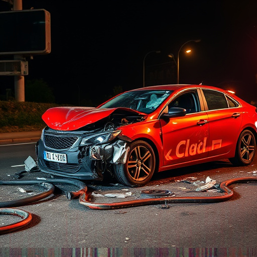 car crash damage