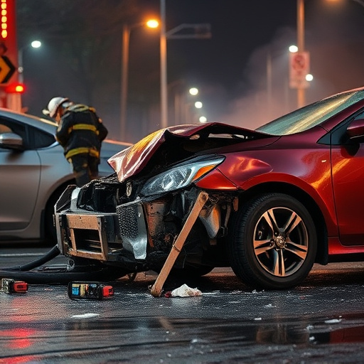 car crash damage