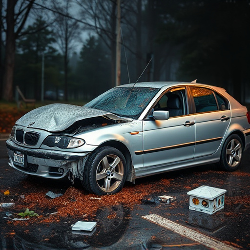 car crash damage