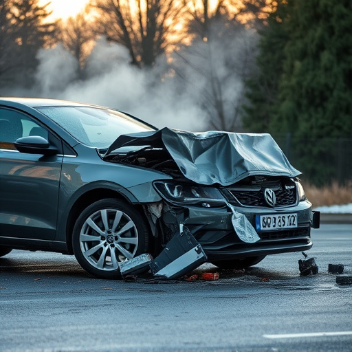 car crash damage