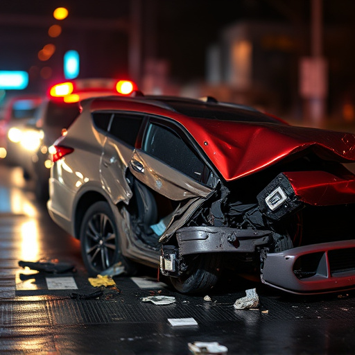 car crash damage