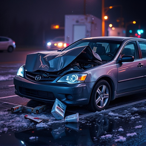 car crash damage