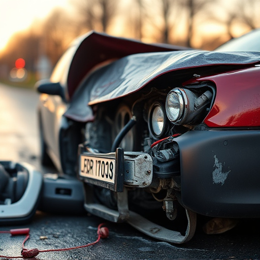 car crash damage