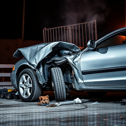car crash damage
