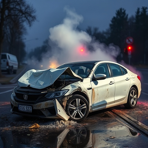 car crash damage