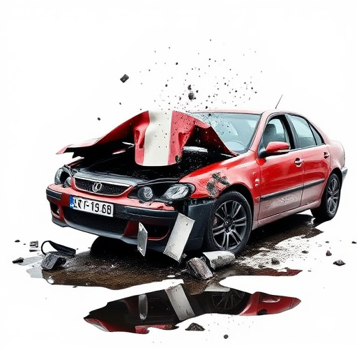 car crash damage