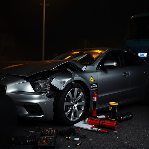 car crash damage