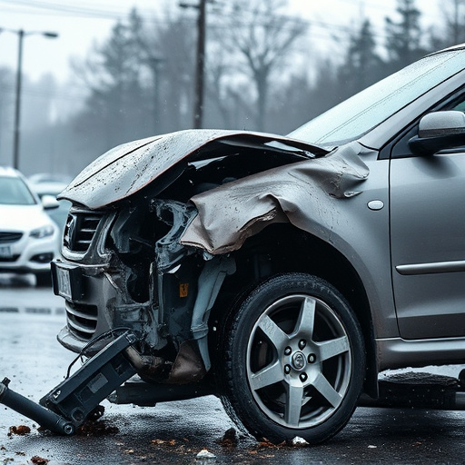 car crash damage