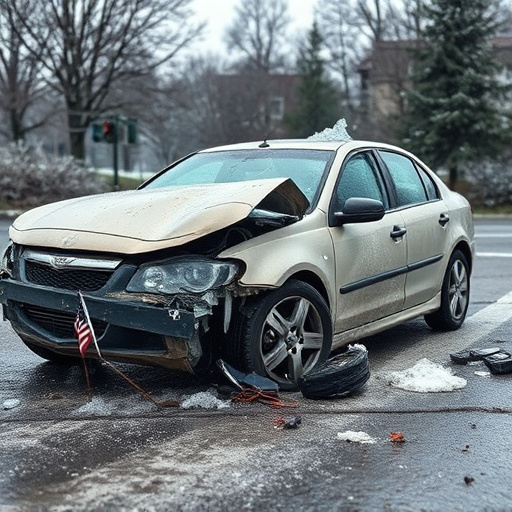 car crash damage