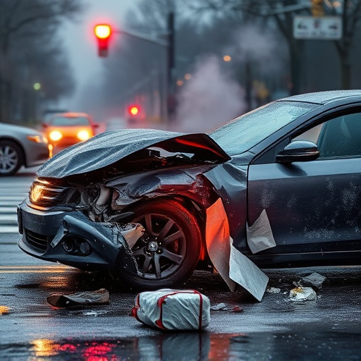car crash damage