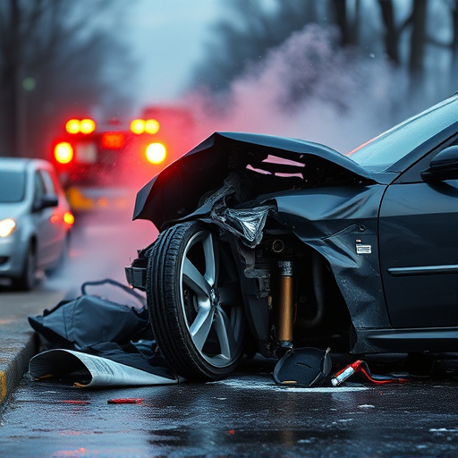 car crash damage