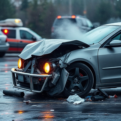 car crash damage
