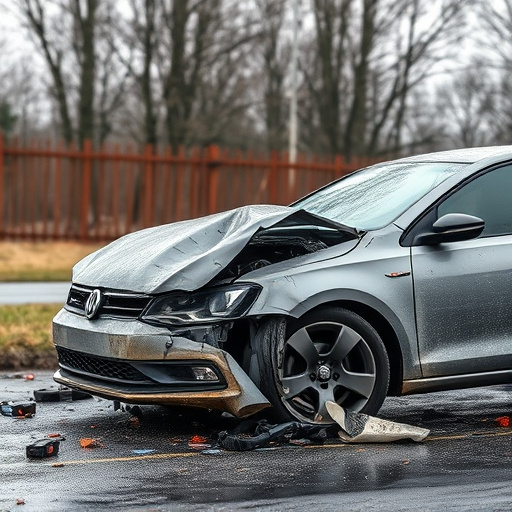 car crash damage