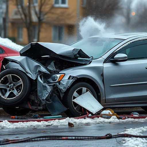 car crash damage
