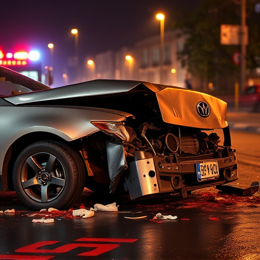 car crash damage