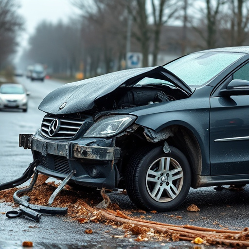 car crash damage