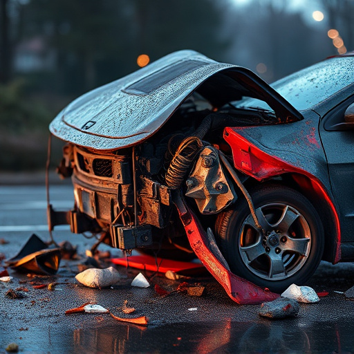 car crash damage