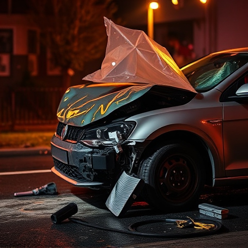 car crash damage