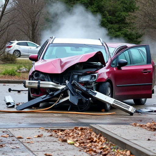 car crash damage