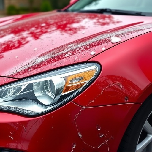 car hail damage repair