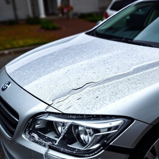car hail damage repair