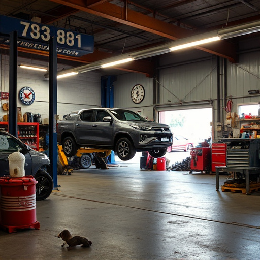 vehicle repair shop